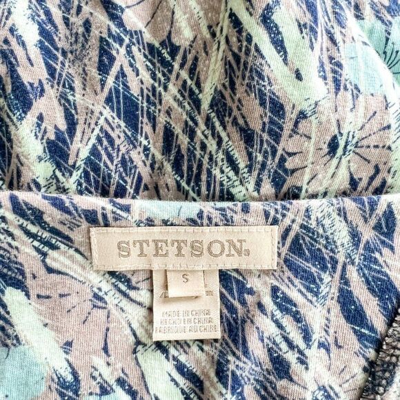 Stetson Multi-Color Floral 3/4 Sleeve Dress, Size Small - Picture 5 of 5